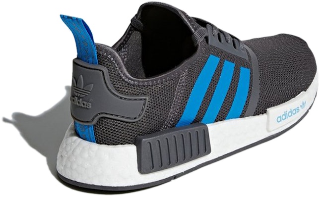 (JR) アディダス NMD R1 グレー (ファイブ・ブライトブルー) D96688 Shop (JR) アディダス NMD R1 グレー (ファイブ・ブライトブルー) D96688