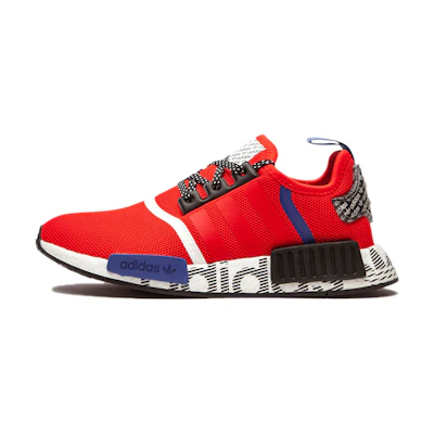 (Youth) adidas NMD_R1 J 'Active Red Black'