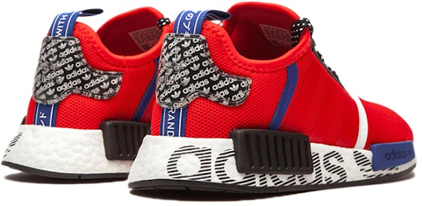 (JR) adidas NMD_R1 J 'Merah Aktif Hitam' FV5330 Shop (JR) adidas NMD_R1 J 'Merah Aktif Hitam' FV5330