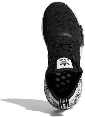 (JR) 阿迪达斯 NMD_R1 J '黑色涂鸦' EH1383 Purchase (JR) 阿迪达斯 NMD_R1 J '黑色涂鸦' EH1383
