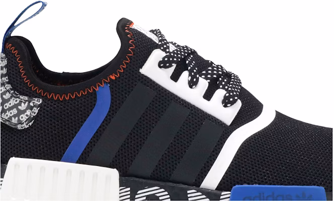 大童 adidas originals NMD_R1 J 彈幕 減震防滑 兒童休閒鞋 黑白藍 Order 大童 adidas originals NMD_R1 J 彈幕 減震防滑 兒童休閒鞋 黑白藍