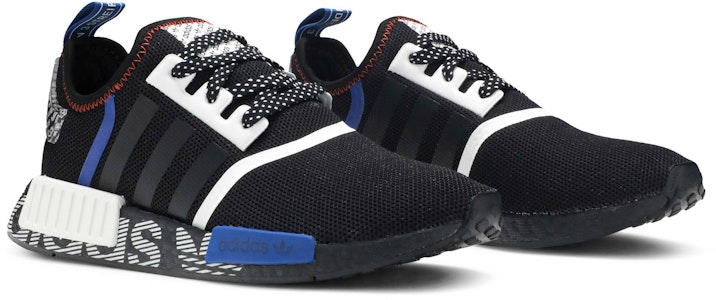 大童 adidas originals NMD_R1 J 彈幕 減震防滑 兒童休閒鞋 黑白藍 Cheap 大童 adidas originals NMD_R1 J 彈幕 減震防滑 兒童休閒鞋 黑白藍