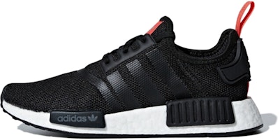 (Youth) adidas NMD_R1 J 'Black Scarlet' B42087 (Youth) adidas NMD_R1 J 'Black Scarlet' B42087