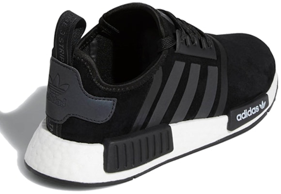 大童 adidas Originals NMD_R1 J 黑藍 Shop 大童 adidas Originals NMD_R1 J 黑藍