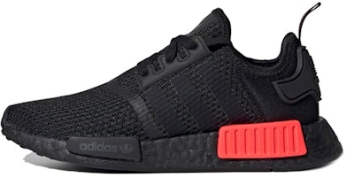 (Youth) adidas NMD_R1 J 'Black Solar Red' FV8174 (Youth) adidas NMD_R1 J 'Black Solar Red' FV8174