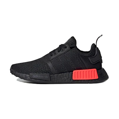 (Youth) adidas NMD_R1 J 'Black Solar Red'