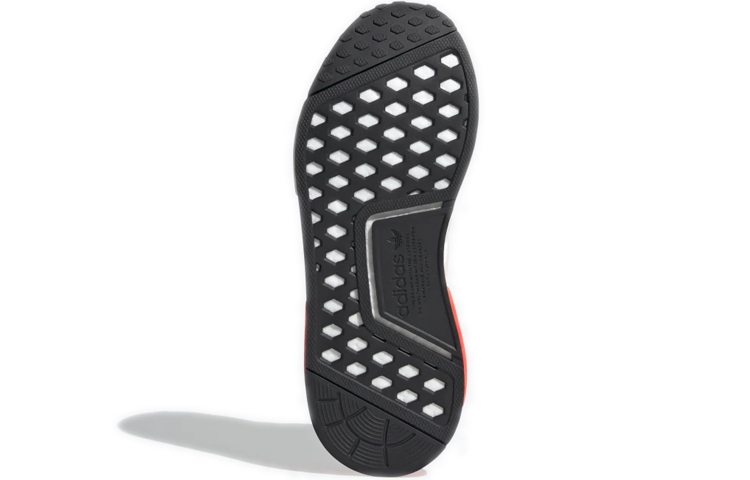 Purchase (JR) NMD_R1 J フェーディンググリッチ (白/ソーラーレッド) EF5860