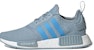 (JR) adidas NMD_R1 J 'Kelabu Shock Cyan' G27688