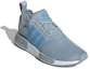 Lookbook (JR) adidas NMD_R1 J 'Gris Shock Cyan' G27688