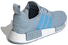 Shop (JR) adidas NMD_R1 J 'Kelabu Shock Cyan' G27688