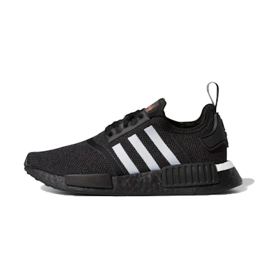 (Youth) adidas NMD_R1 J 'Japanese Side Print - Black White'