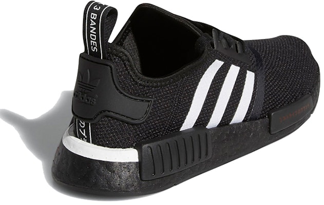 (JR) 아디다스 NMD_R1 J '블랙 화이트' (일본 프린트) H01927 Shop (JR) 아디다스 NMD_R1 J '블랙 화이트' (일본 프린트) H01927