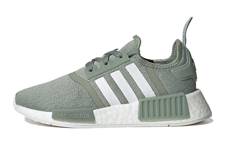 (Youth) adidas NMD_R1 J 'Silver Green' HQ1655