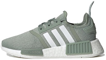(Youth) adidas NMD_R1 J 'Silver Green' HQ1655 (Youth) adidas NMD_R1 J 'Silver Green' HQ1655