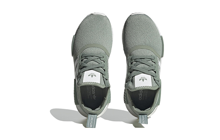 Purchase (JR) 阿迪达斯 NMD_R1 J '银绿色' HQ1655