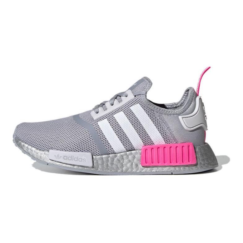 Buy (JR) adidas NMD_R1 J 'Silver Screaming Pink' Wanita FX5025