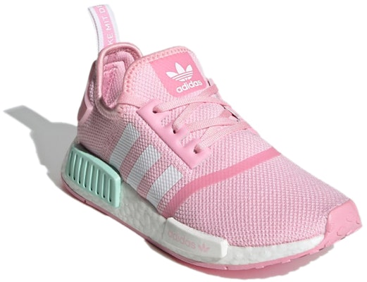 (Youth) adidas NMD_R1 J 'True Pink Clear Mint' FX5029 Lookbook (Youth) adidas NMD_R1 J 'True Pink Clear Mint' FX5029