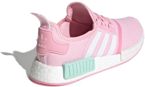 (JR) adidas NMD_R1 J 'Merah Jambu Tulen Mint Jernih' FX5029 Shop (JR) adidas NMD_R1 J 'Merah Jambu Tulen Mint Jernih' FX5029