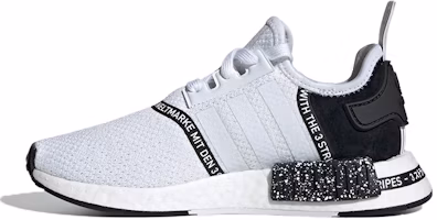 (Youth) adidas NMD_R1 J 'White Black' EF3647 (Youth) adidas NMD_R1 J 'White Black' EF3647