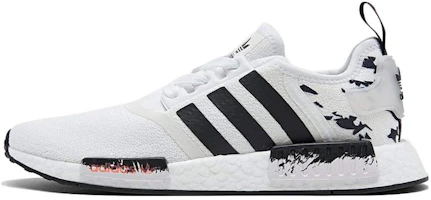 (Youth) adidas NMD_R1 J 'White Black' FW7688 (Youth) adidas NMD_R1 J 'White Black' FW7688