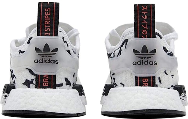 大童 adidas Originals NMD_R1 防滑耐磨 低帮 運動休閒鞋 黑白 Lookbook 大童 adidas Originals NMD_R1 防滑耐磨 低帮 運動休閒鞋 黑白