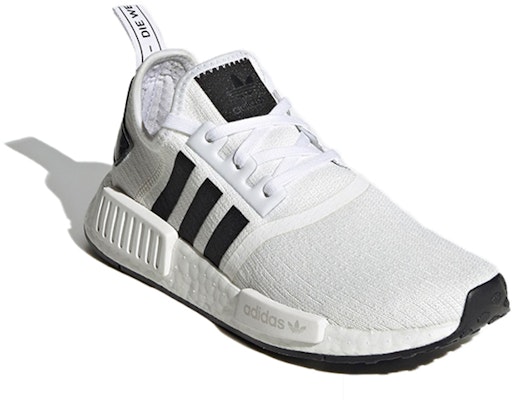 (JR) adidas NMD_R1 J '白黑' FZ0261 Lookbook (JR) adidas NMD_R1 J '白黑' FZ0261