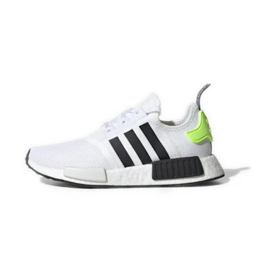 (Youth) adidas NMD_R1 J 'White Black Signal Green'