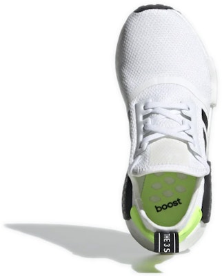 (JR) 아디다스 NMD_R1 J '화이트 블랙 시그널 그린' FW2699 Shop (JR) 아디다스 NMD_R1 J '화이트 블랙 시그널 그린' FW2699