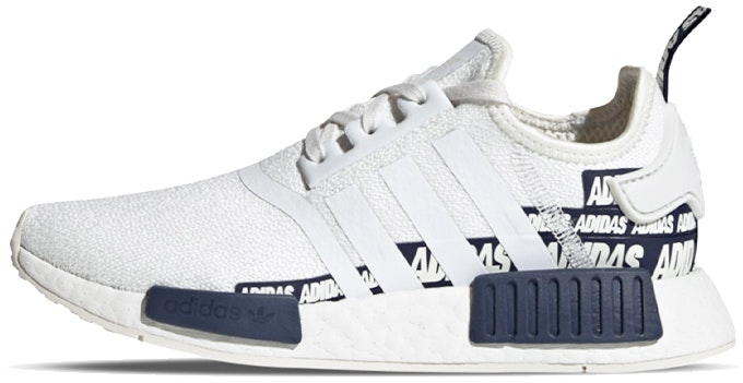 youth-adidas-nmd-r1-j-wordmark-heel-stripe-crystal-white-navy-s42838