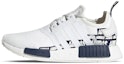Buy (JR) adidas NMD_R1 J 'Wordmark Heel Stripe - Putih Kristal Navy' S42838