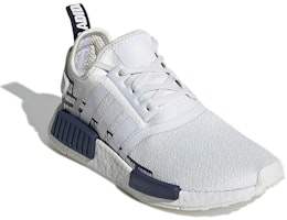 (JR) 阿迪达斯NMD_R1 J '字标后跟条纹 - 水晶白海军蓝' S42838 Lookbook (JR) 阿迪达斯NMD_R1 J '字标后跟条纹 - 水晶白海军蓝' S42838