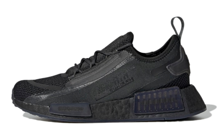 (Youth) adidas NMD_R1 Spectoo J 'Black Iridescent' GV7364