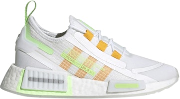 (Youth) adidas NMD_R1 Spectoo J 'White Signal Green' H01458 (Youth) adidas NMD_R1 Spectoo J 'White Signal Green' H01458