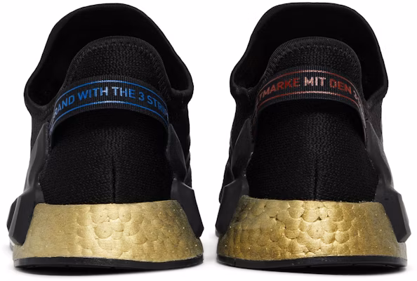 (JR) adidas NMD_R1 V2 J 'Hitam Emas Metalik' FW8048 Details for (JR) adidas NMD_R1 V2 J 'Hitam Emas Metalik' FW8048