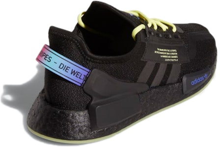 (JR) 阿迪达斯NMD_R1 V2 J '黑色音速墨' GW6021 Shop (JR) 阿迪达斯NMD_R1 V2 J '黑色音速墨' GW6021