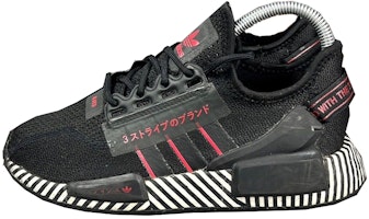 (Youth) adidas NMD_R1 V2 J 'Dazzle Camo - Black' FY2107 (Youth) adidas NMD_R1 V2 J 'Dazzle Camo - Black' FY2107