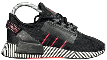 (JR) adidas NMD_R1 V2 J 'Dazzle Camo - Hitam' FY2107 Order (JR) adidas NMD_R1 V2 J 'Dazzle Camo - Hitam' FY2107