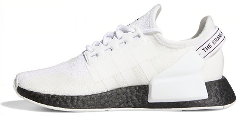 (Youth) adidas NMD_R1 V2 J 'Overbranded - Cloud White' H02539 Buy (Youth) adidas NMD_R1 V2 J 'Overbranded - Cloud White' H02539