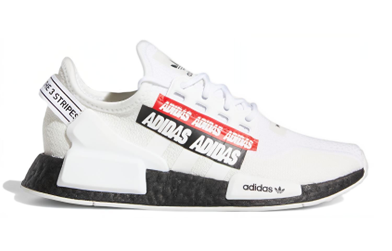 Order (JR) adidas NMD_R1 V2 J 'Overbranded - Blanco Nube' H02539