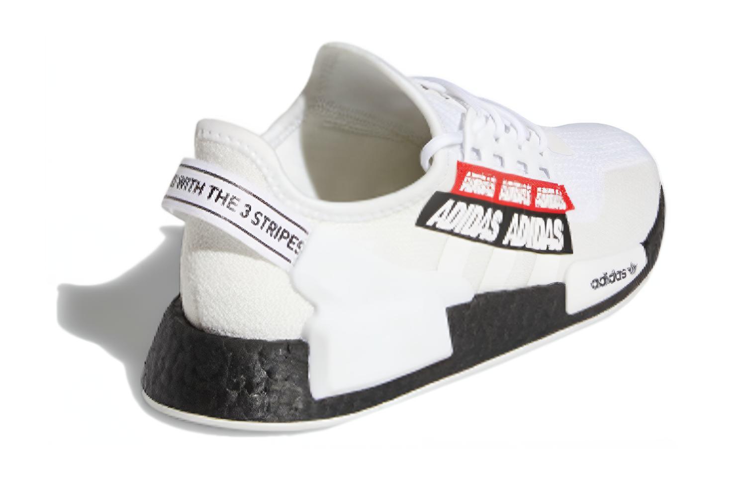 Shop (JR) adidas NMD_R1 V2 J 'Overbranded - Blanco Nube' H02539