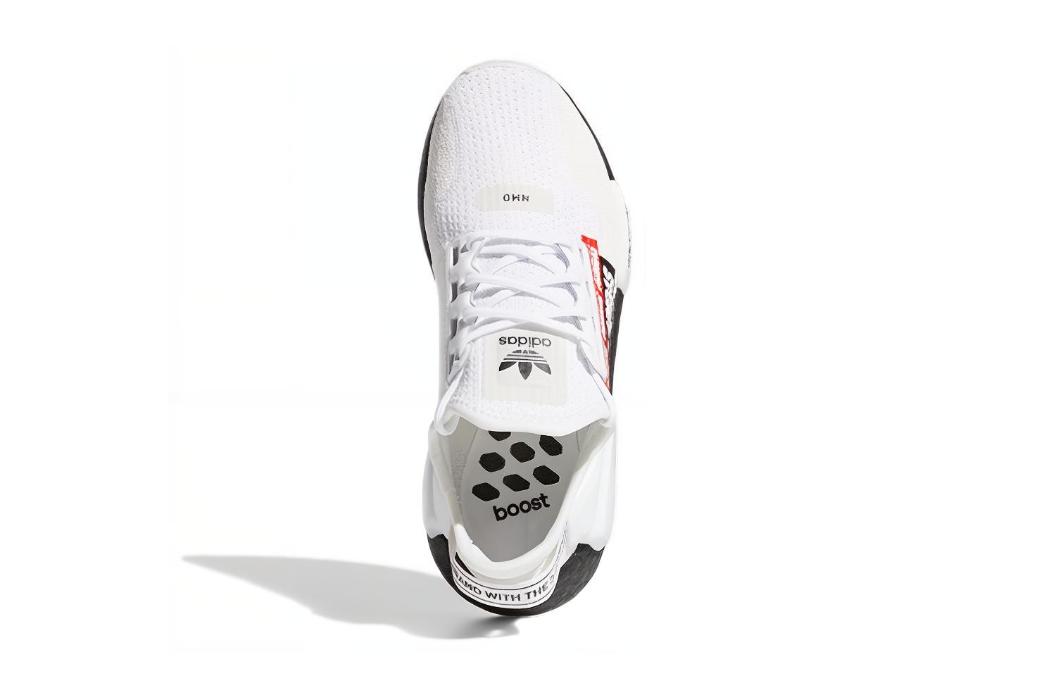 Purchase (JR) adidas NMD_R1 V2 J 'Overbranded - Blanco Nube' H02539