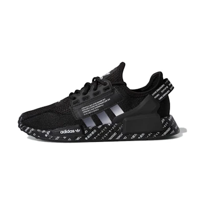 (Youth) adidas NMD_R1 V2 J 'Script - Black'