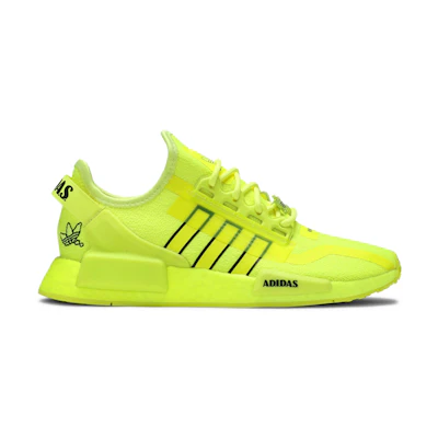 (Youth) adidas NMD_R1 V2 J 'Solar Yellow'