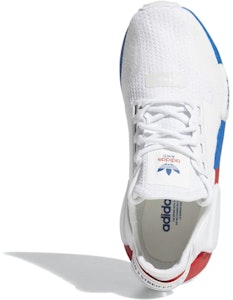 (JR) 阿迪达斯 NMD_R1 V2 J '白色艳红蓝' FX4150 Shop (JR) 阿迪达斯 NMD_R1 V2 J '白色艳红蓝' FX4150