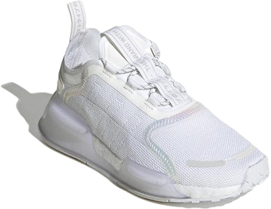 (JR) adidas NMD V3 'Blanco Iridiscente' GX5698 Lookbook (JR) adidas NMD V3 'Blanco Iridiscente' GX5698