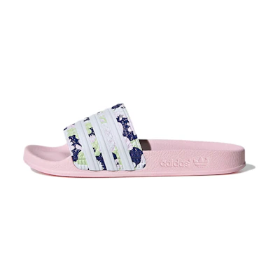 (Youth) adidas originals Adilette Lite Slide 'Light Pink Floral'