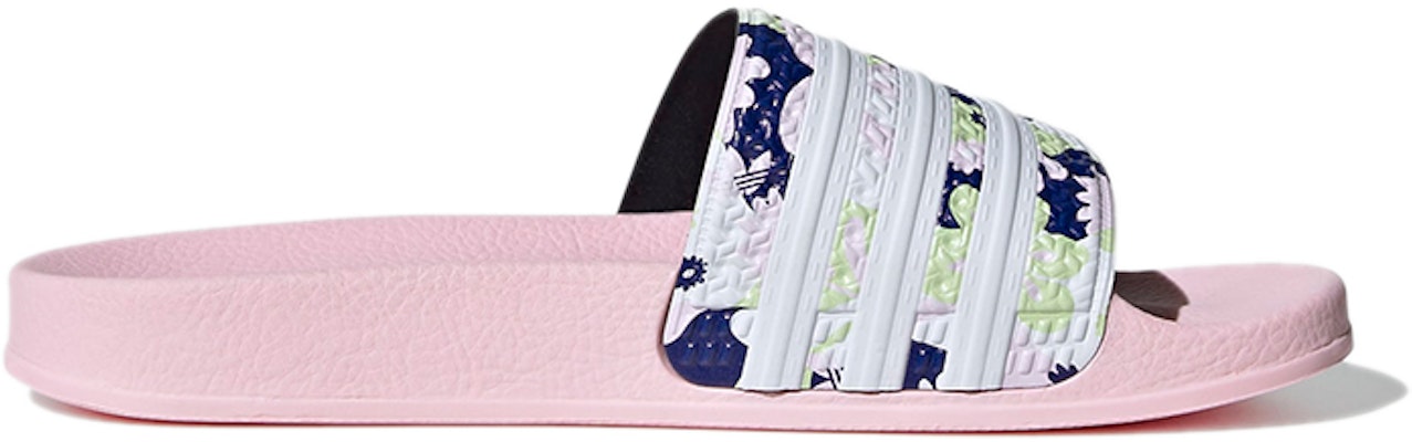 (Youth) adidas originals Adilette Lite Slide 'Light Pink Floral' GZ3692 Order (Youth) adidas originals Adilette Lite Slide 'Light Pink Floral' GZ3692