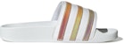 (Youth) adidas Originals Adilette Slides 'Cloud White Multicolor' HQ8547