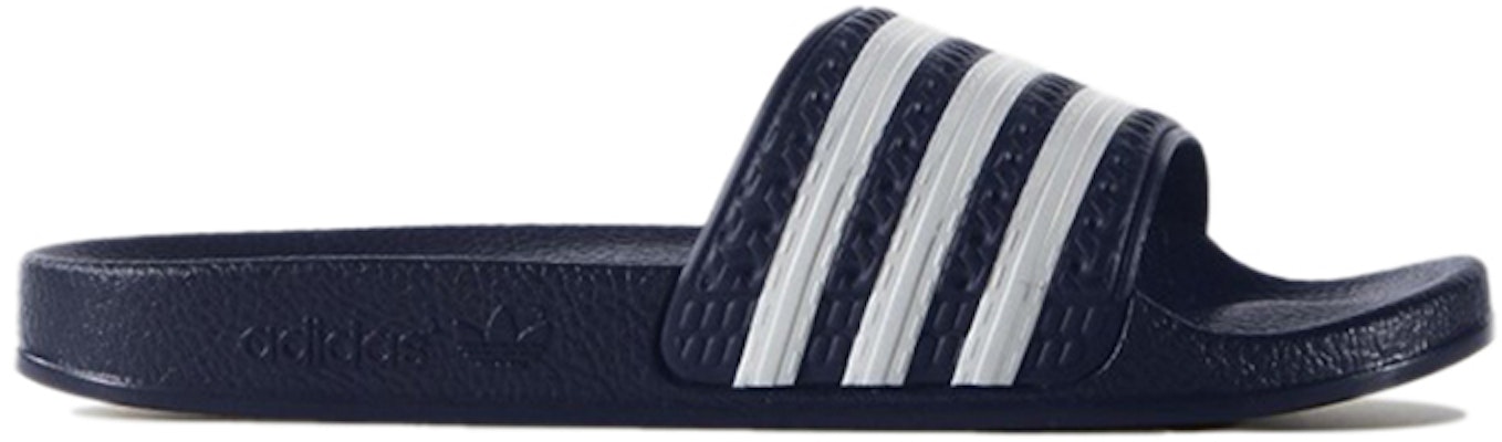(Youth) adidas Originals Adilette Slides J 'Collegiate Navy' G00780 Order (Youth) adidas Originals Adilette Slides J 'Collegiate Navy' G00780