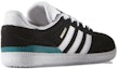 Shop 大童 adidas originals Busenitz J 舒適 耐磨 低幫 兒童板鞋 黑